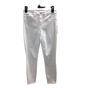 L'Agence White Jeans Size 26 Blanc Margot Skinny Women's NEW